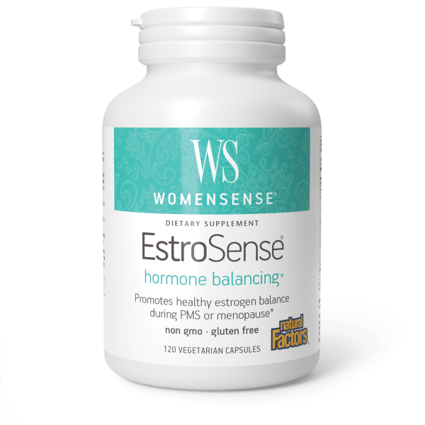 EstroSense with DIM   120 Vegetarian Capsules, image-hi-res