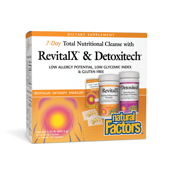 RevitalX® & Detoxitech® 7 Day Total Nutritional Cleansing Program   1 Kit, image-hi-res