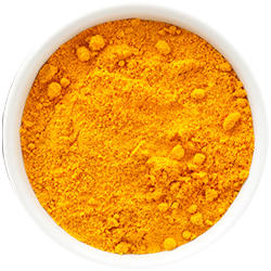 Bowl of turmeric