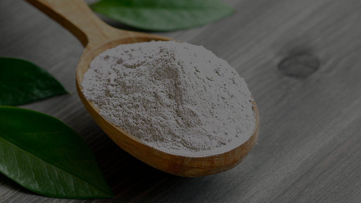 A scoop of PharmaGABA powder