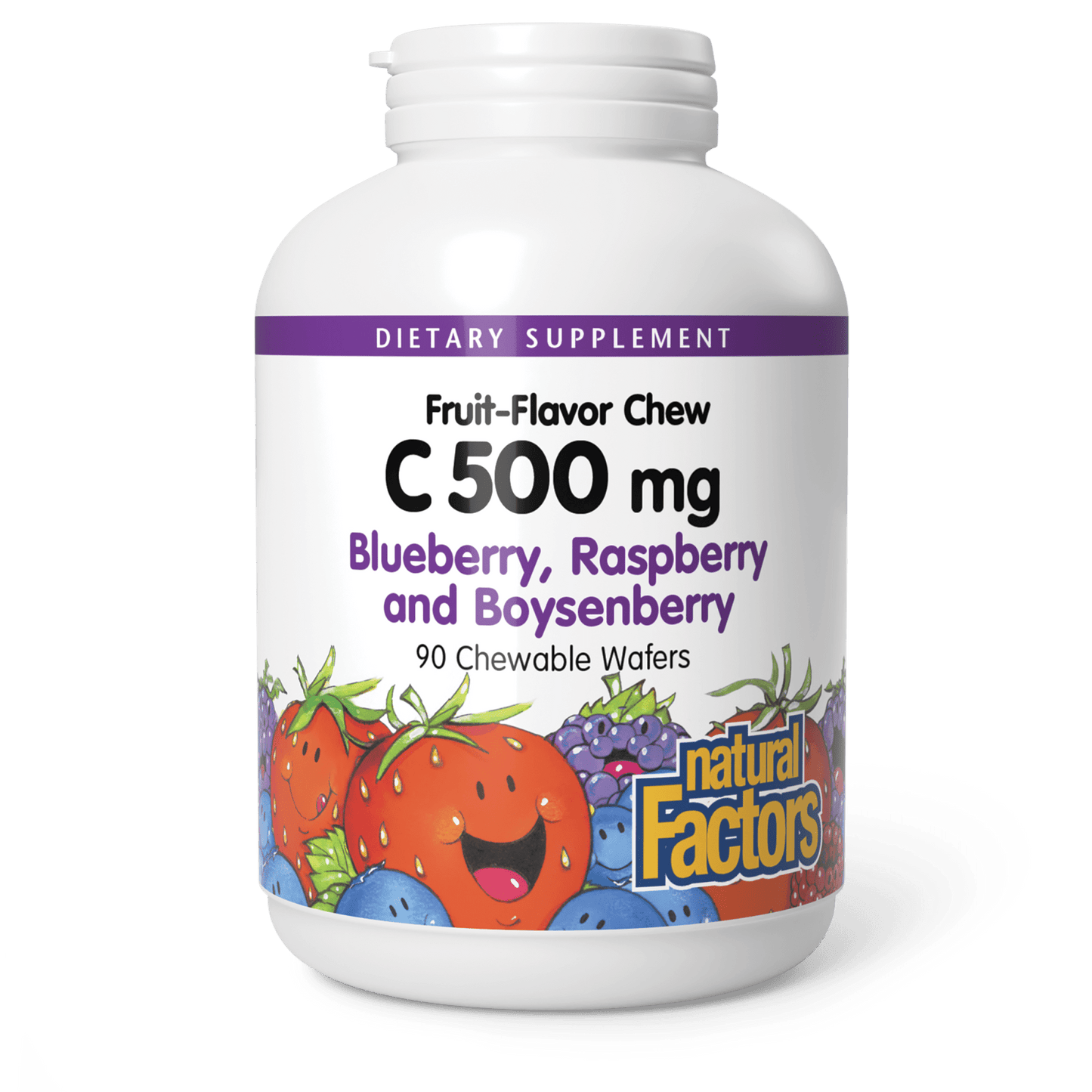 Vitamin C Fruit-Flavor Chew for Natural Factors |variant|hi-res|1326U