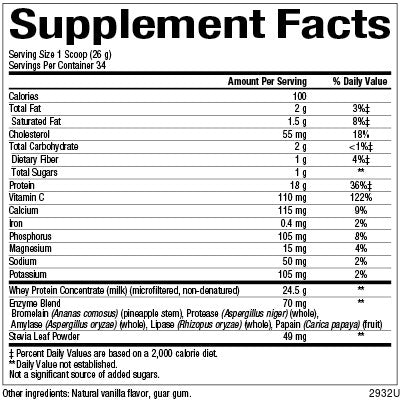Grass Fed Whey Protein for Natural Factors |variant|hi-res|2932U