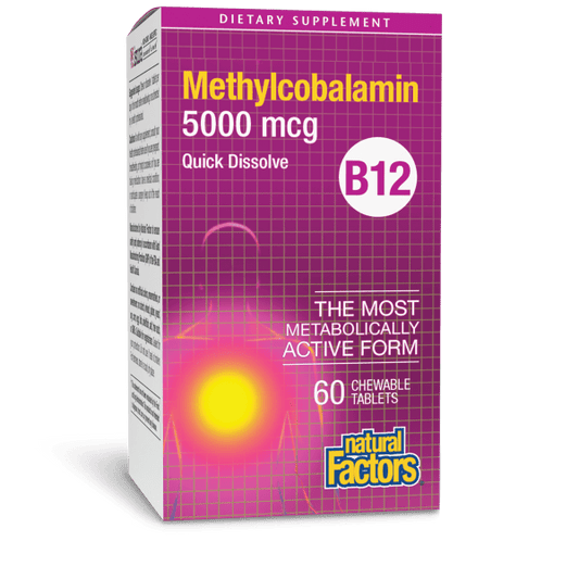 B12 Methylcobalamin 5,000 mcg