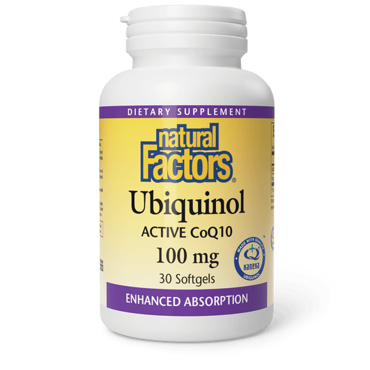 Ubiquinol Active CoQ10 for Natural Factors |variant|hi-res|20727U