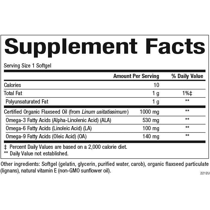 Flaxseed Oil for Natural Factors |variant|hi-res|2210U