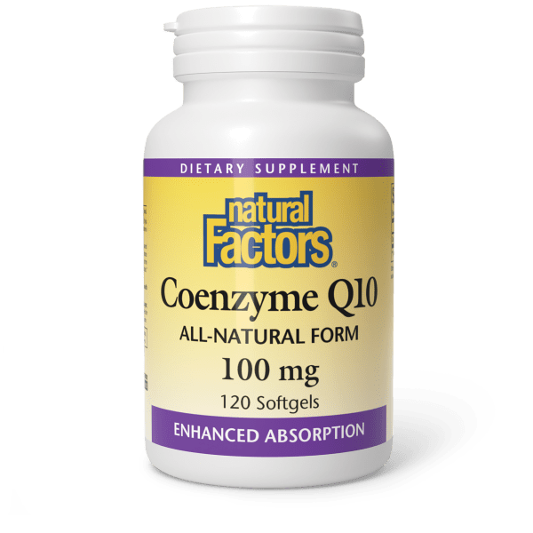 Coenzyme Q10 100 % Natural 100 mg