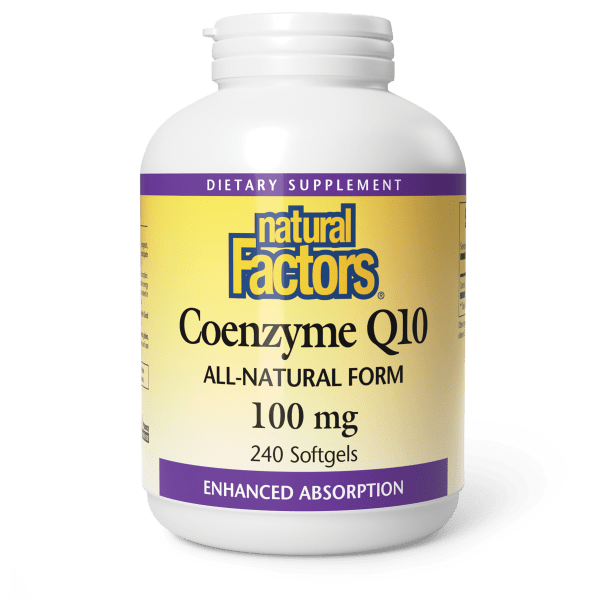 Coenzyme Q10 100 % Natural 100 mg