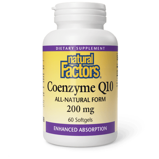 Coenzyme Q10 100 % Natural 200 mg