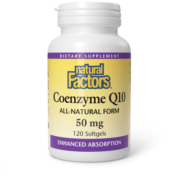 Coenzyme Q10 100 % Natural 50 mg