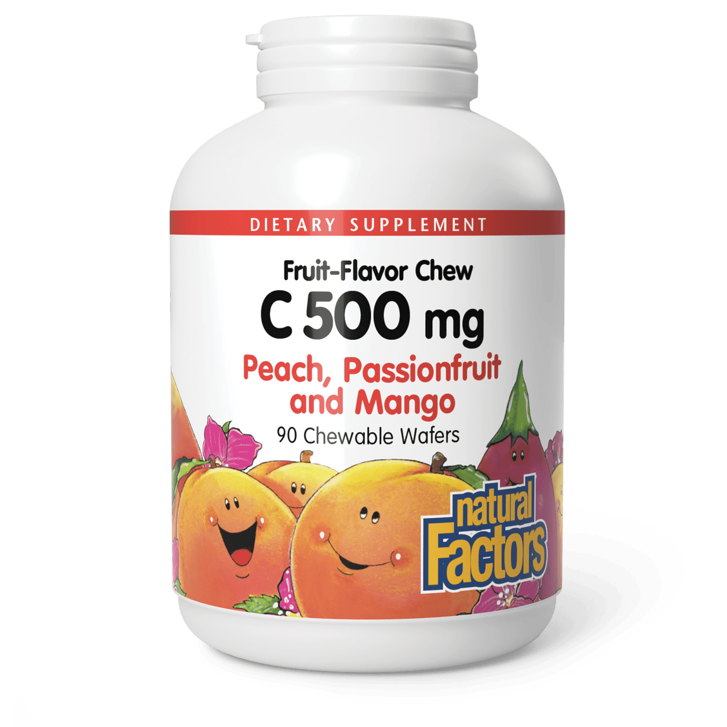 Vitamin C Fruit-Flavor Chew for Natural Factors |variant|hi-res|1324U