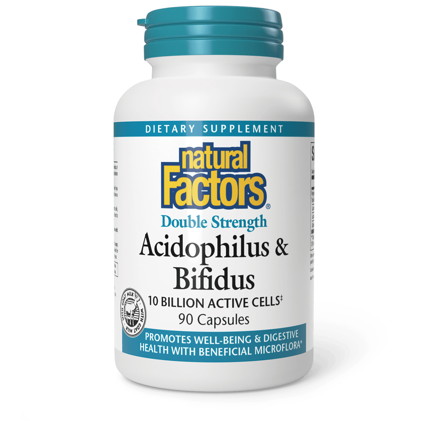 Acidophilus & Bifidus Double Strength for Natural Factors |variant|hi-res|1805U