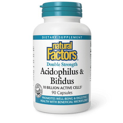 Acidophilus & Bifidus Double Strength for Natural Factors |variant|hi-res|1805U