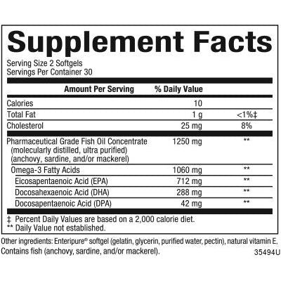 RxOmega-3 Mini-Gels 1060 mg for Natural Factors |variant|hi-res|35494U