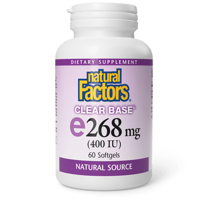 Vitamin E ClearBase® Purest Form of "E" for Natural Factors |variant|hi-res|1443U