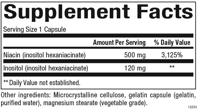 No Flush Niacin for Natural Factors |variant|hi-res|1223U