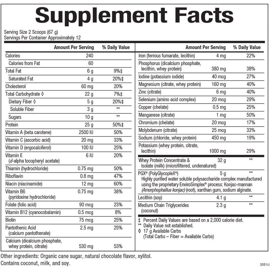 Weight Loss Drink Mix with PGX® for Natural Factors |variant|hi-res|3551U