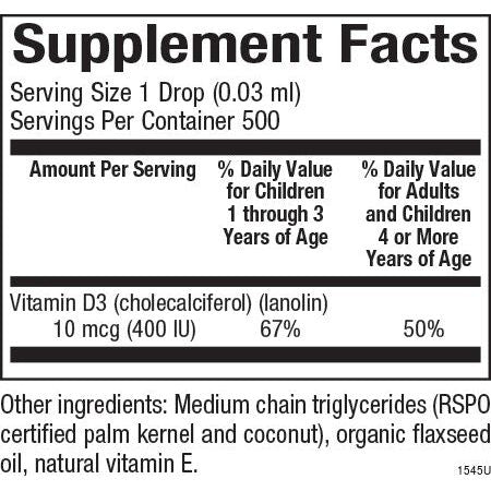 Vitamin D3 Drops for Kids for Natural Factors |variant|hi-res|1545U