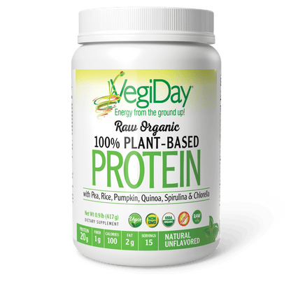 Raw Organic 100% Plant-Based Protein for VegiDay® |variant|hi-res|2936U