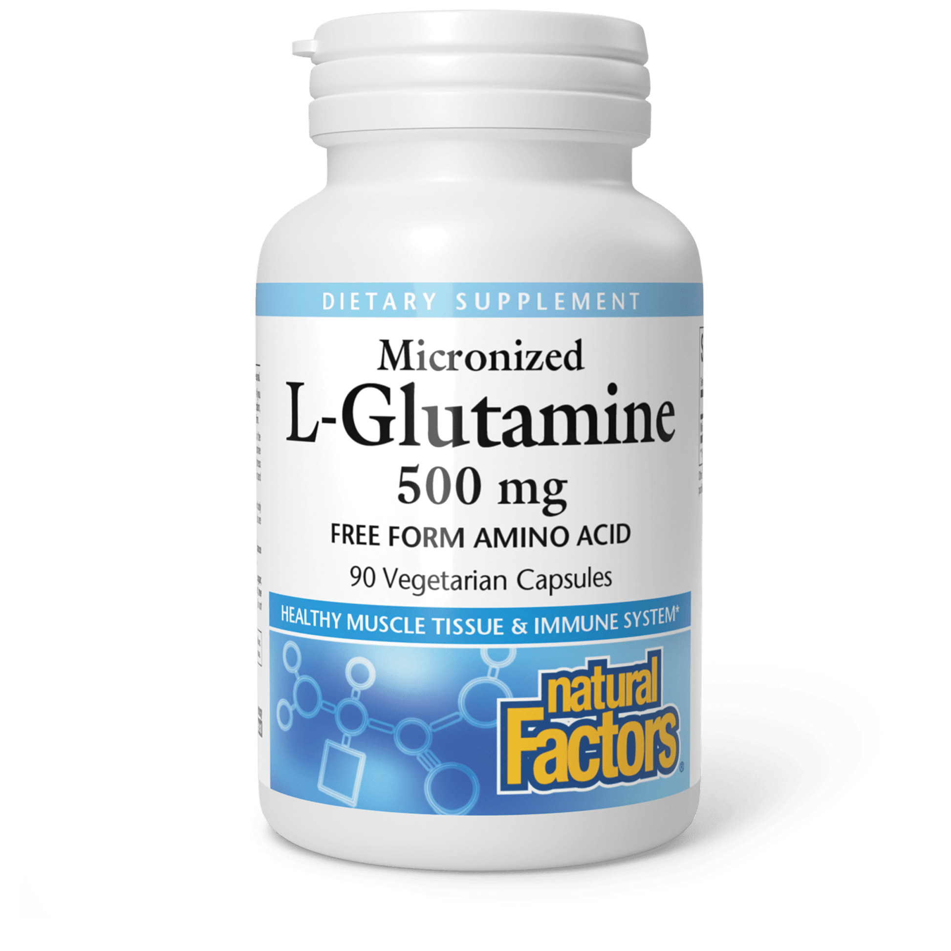 Micronized L-Glutamine for Natural Factors |variant|hi-res|2820U