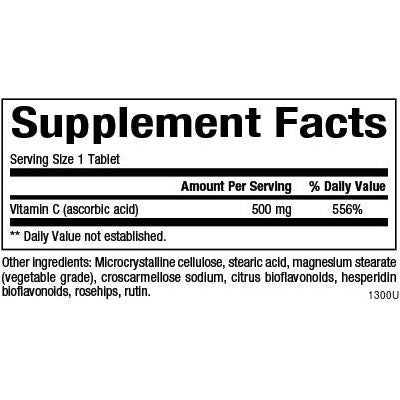 Vitamin C with Bioflavonoids & Rosehip for Natural Factors |variant|hi-res|1300U