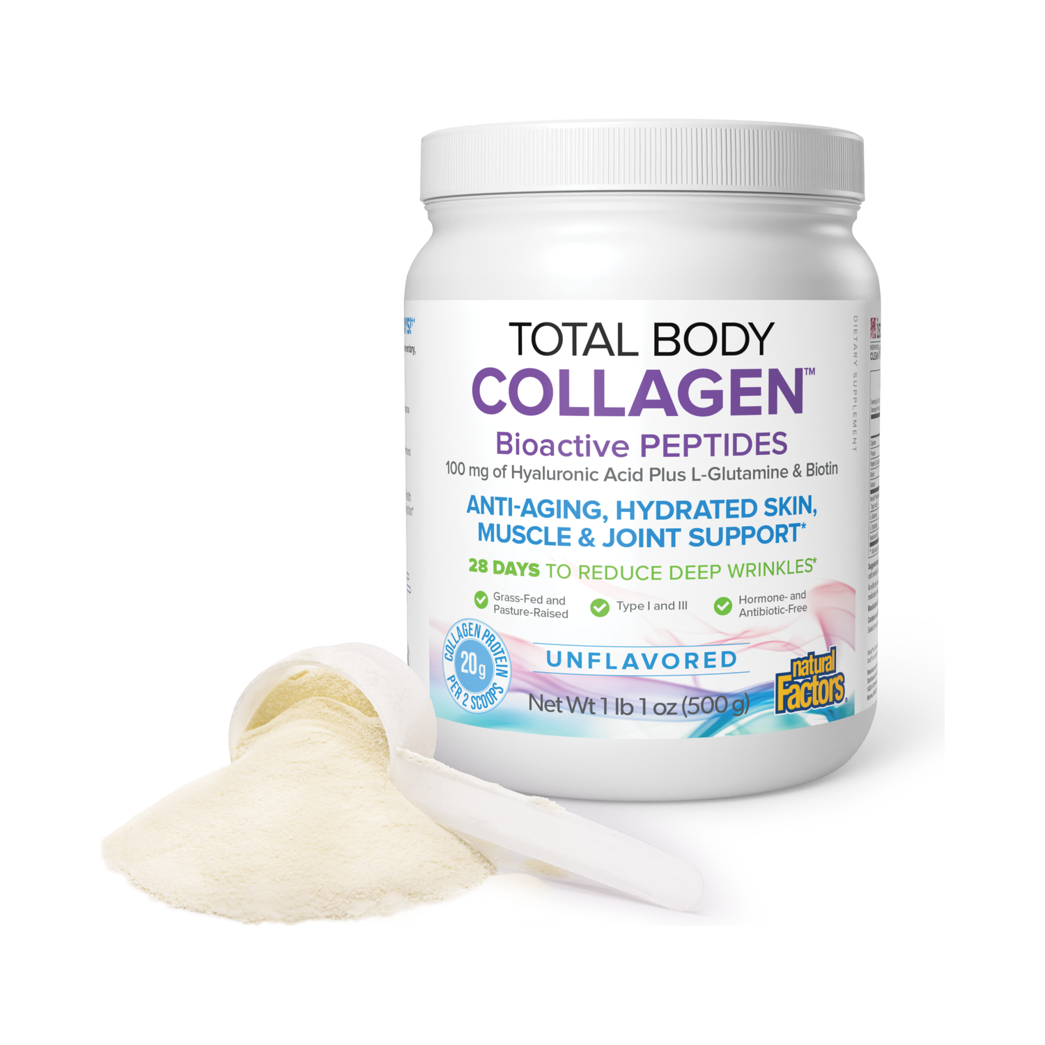 Total Body Collagen™️ Bioactive Peptides Powder Unflavored for Total Body Collagen |variant|hi-res|2632U