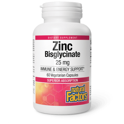 Zinc Bisglycinate 25 mg|variant|hi-res|1692U