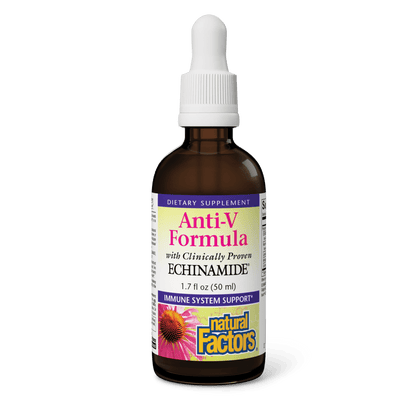 Anti-V Formula with clinically proven ECHINAMIDE® for Natural Factors |variant|hi-res|4750U