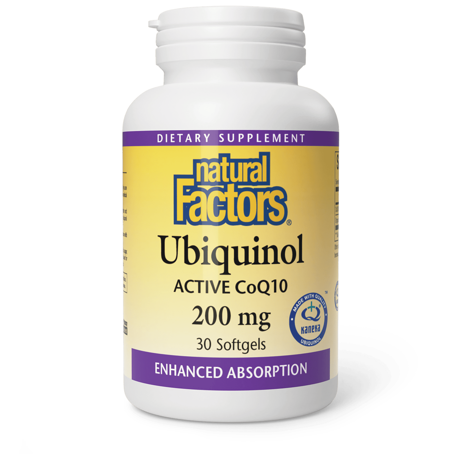 Ubiquinol Active CoQ10 for Natural Factors |variant|hi-res|20729U