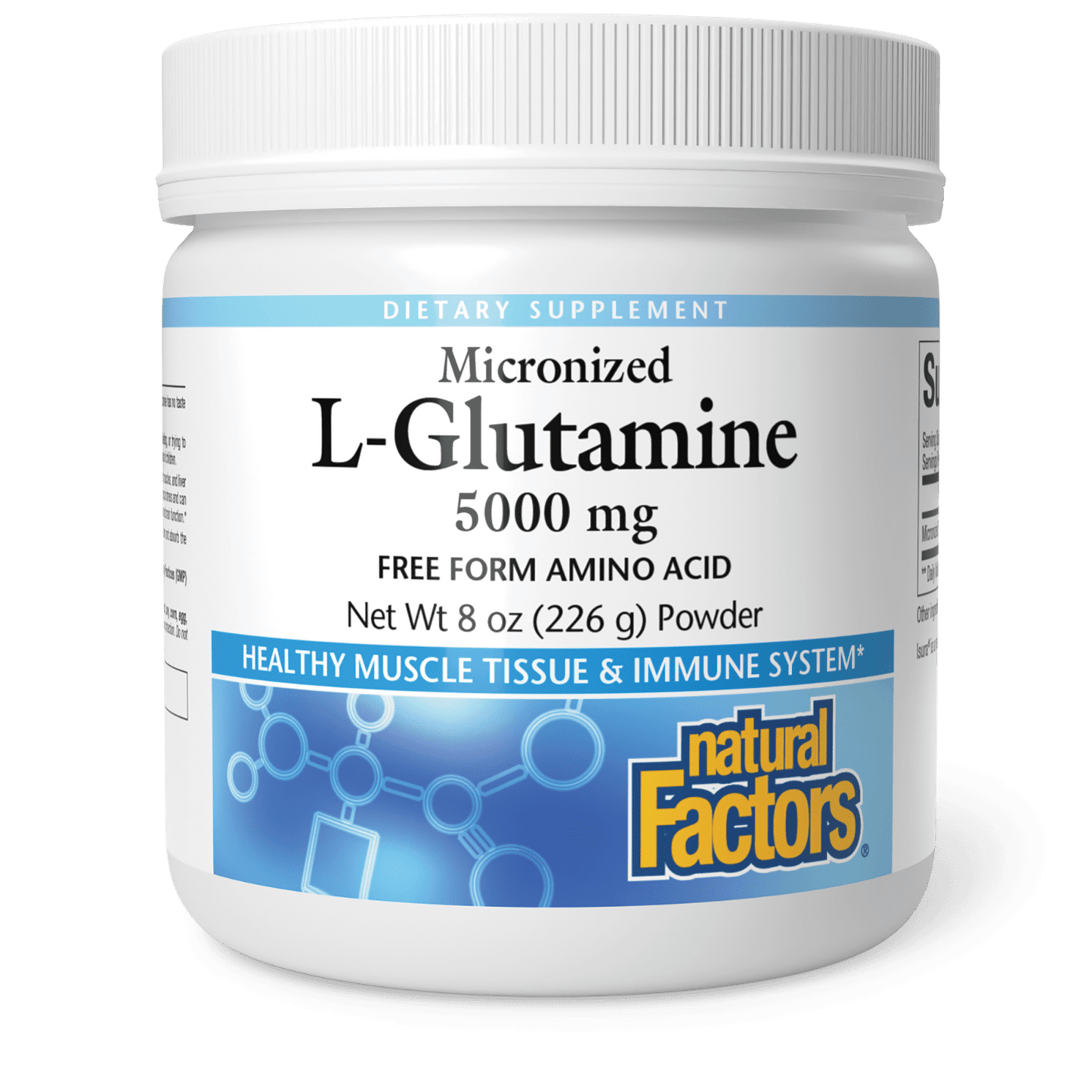 Micronized L-Glutamine for Natural Factors |variant|hi-res|2804U