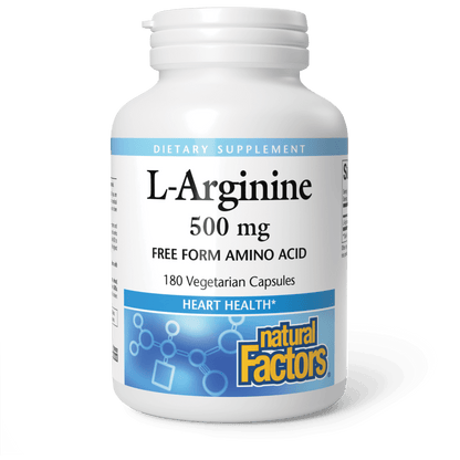 L - Arginine Amino Acid 500 mg Vegetarian Capsules