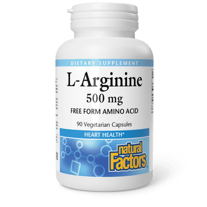 L - Arginine Amino Acid 500 mg Vegetarian Capsules