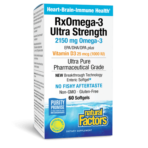 Ultra Strength One-per-Day RxOmega-3 with Vitamin D3 Enteripure®|variant|hi-res|35489U