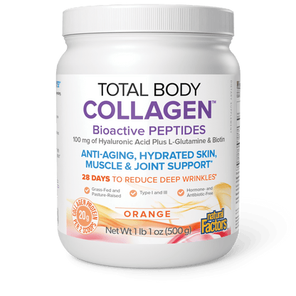 Total Body Collagen™️ Bioactive Peptides Powder Orange for Total Body Collagen |variant|hi-res|2631U