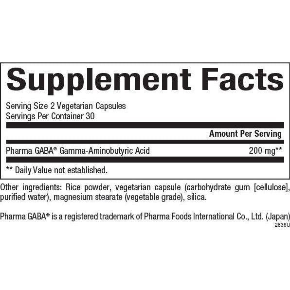 Pharma GABA® for Natural Factors |variant|hi-res|2836U