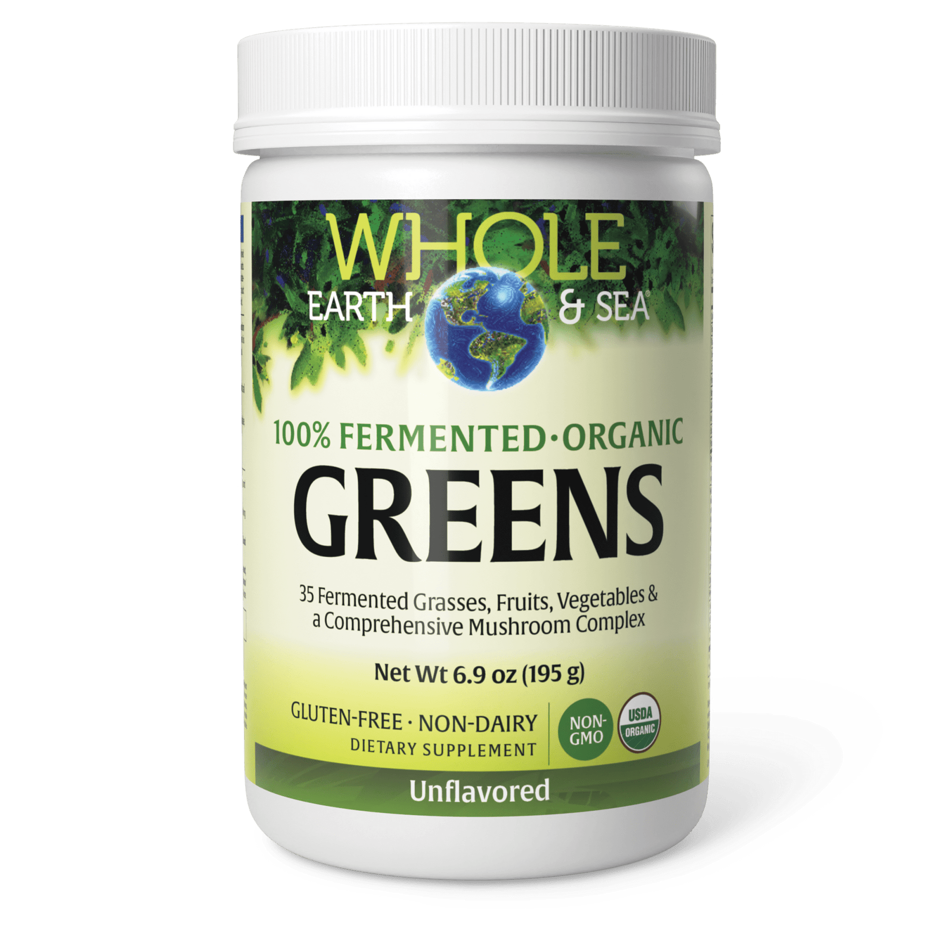 100% Fermented Organic Greens for Whole Earth & Sea® |variant|hi-res|35550U