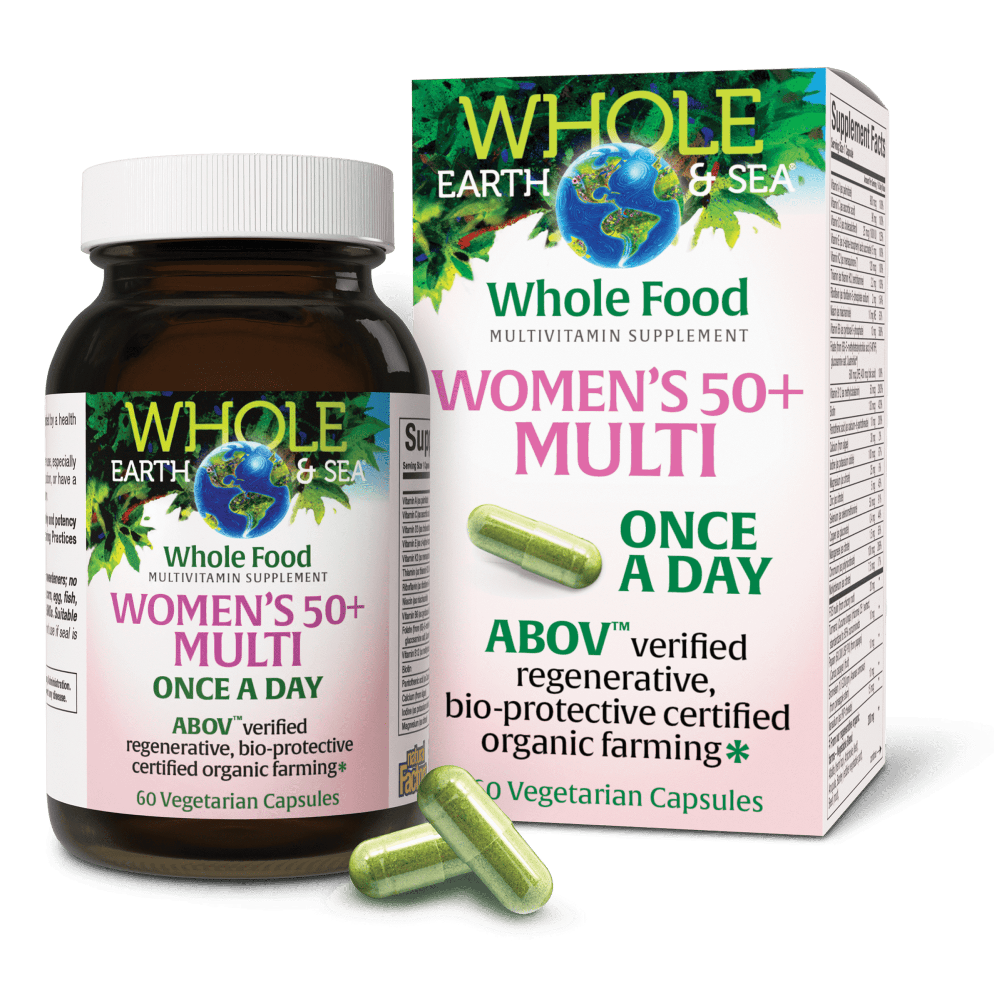 Women’s 50+ Once A Day Multivitamin & Mineral for Whole Earth & Sea® |variant|hi-res|35568U