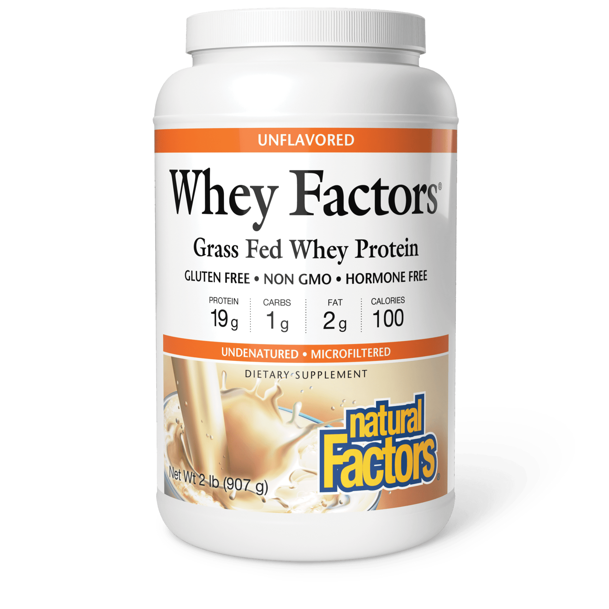 Grass Fed Whey Protein for Natural Factors |variant|hi-res|2935U