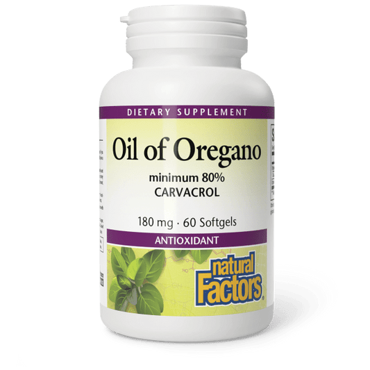 Oil of Oregano 180 mg Softgels