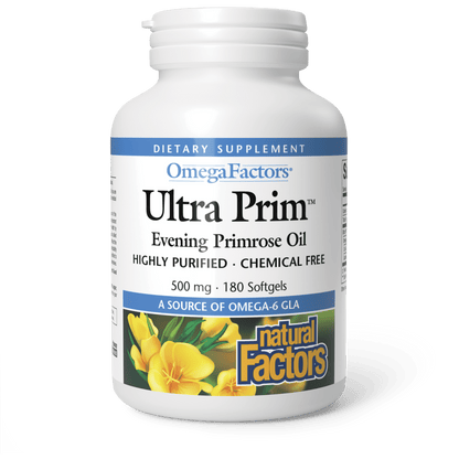 Ultra Prim™ Evening Primrose Oil for Natural Factors |variant|hi-res|2356U