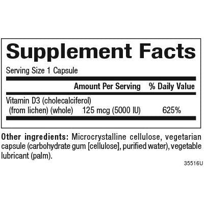Vegan Bioenhanced Vitamin D3 for Whole Earth & Sea® |variant|hi-res|35516U