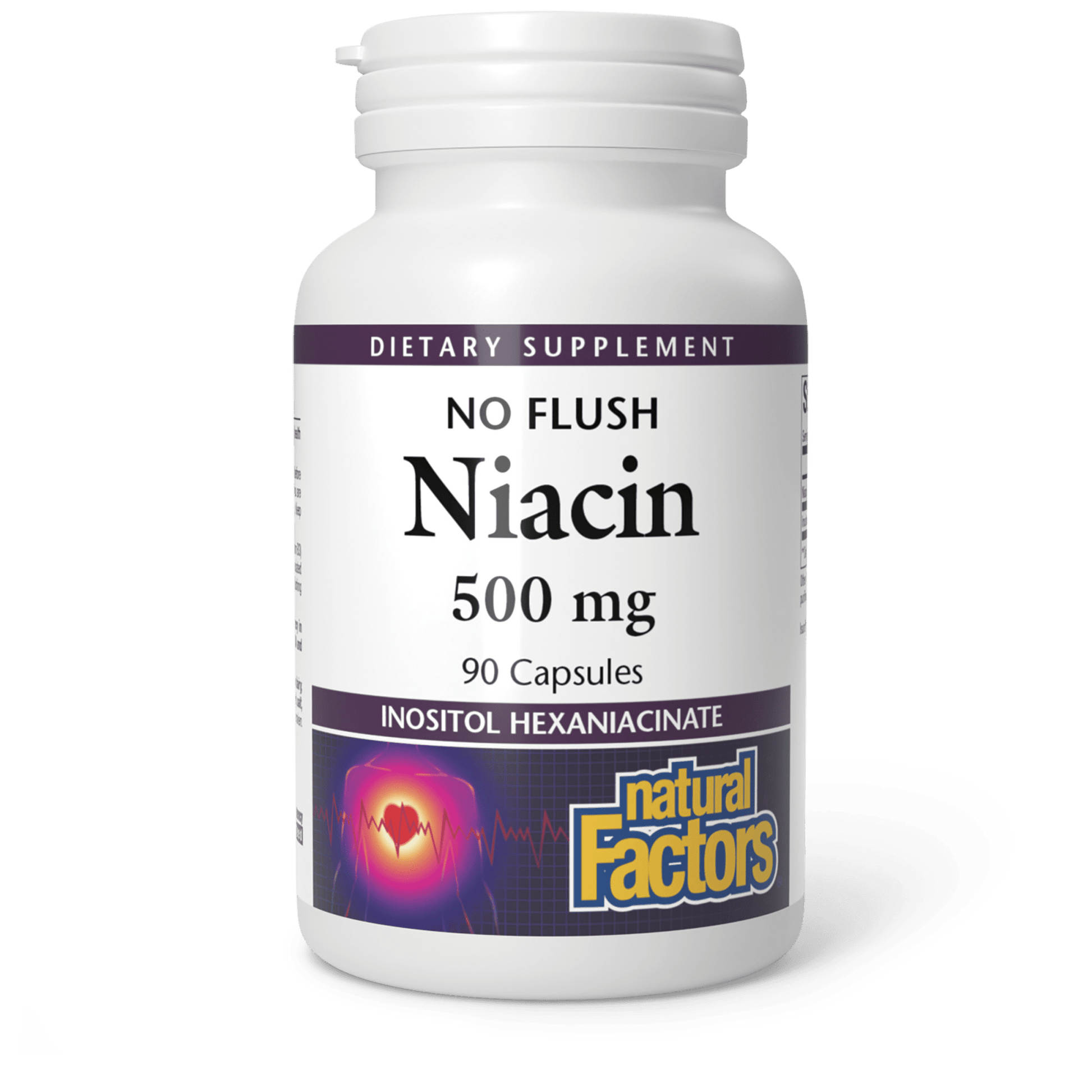 No Flush Niacin for Natural Factors |variant|hi-res|1223U