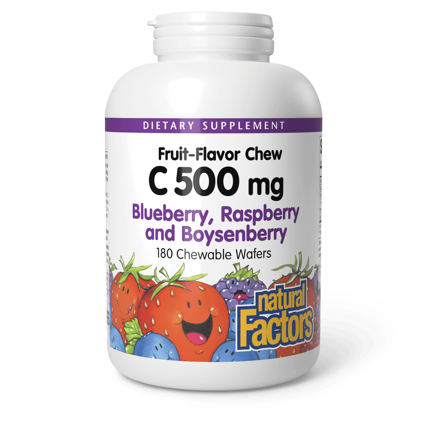 Vitamin C Fruit-Flavor Chew for Natural Factors |variant|hi-res|1327U