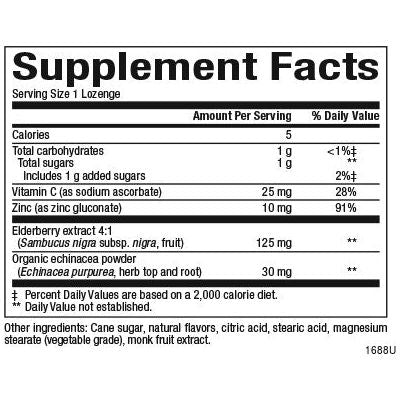 Zinc Lozenges for Natural Factors |variant|hi-res|1688U