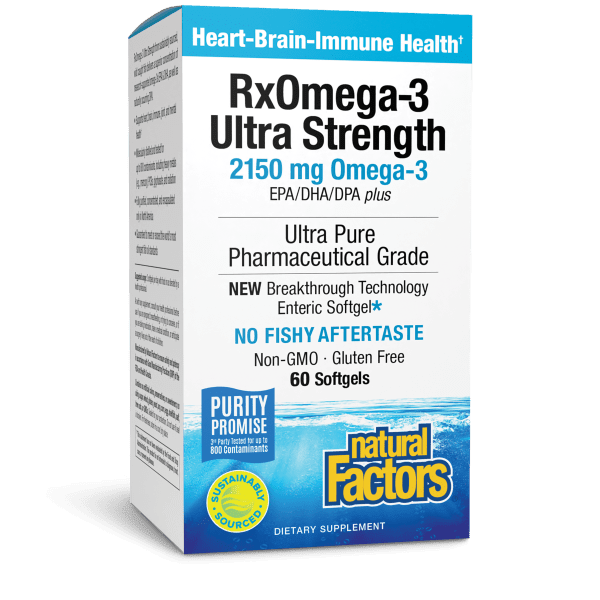 Natural Factors RxOmega-3 Ultra Strength
