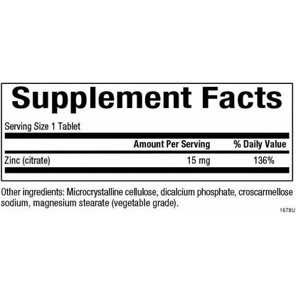 Zinc Citrate for Natural Factors |variant|hi-res|1678U