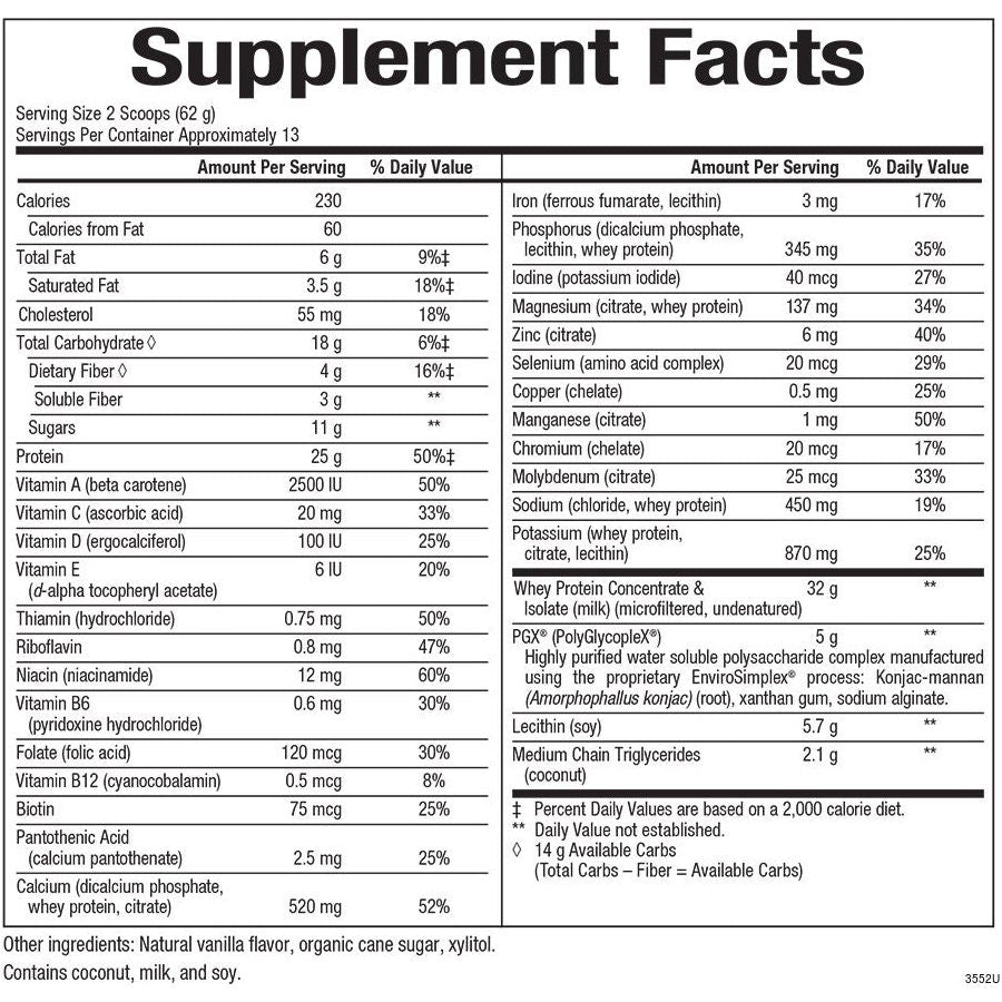 Weight Loss Drink Mix with PGX® for Natural Factors |variant|hi-res|3552U