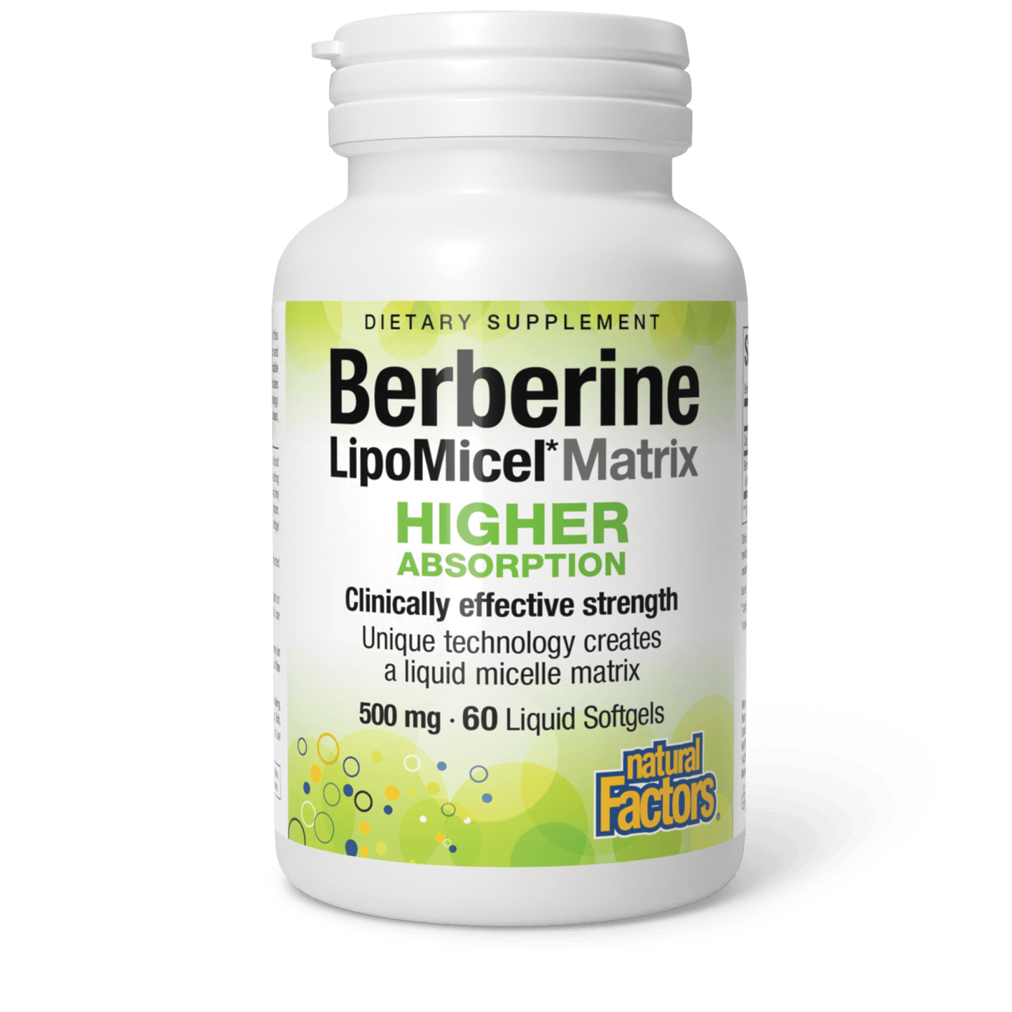 Berberine LipoMicel Matrix 500 mg|variant|hi-res|4584U
