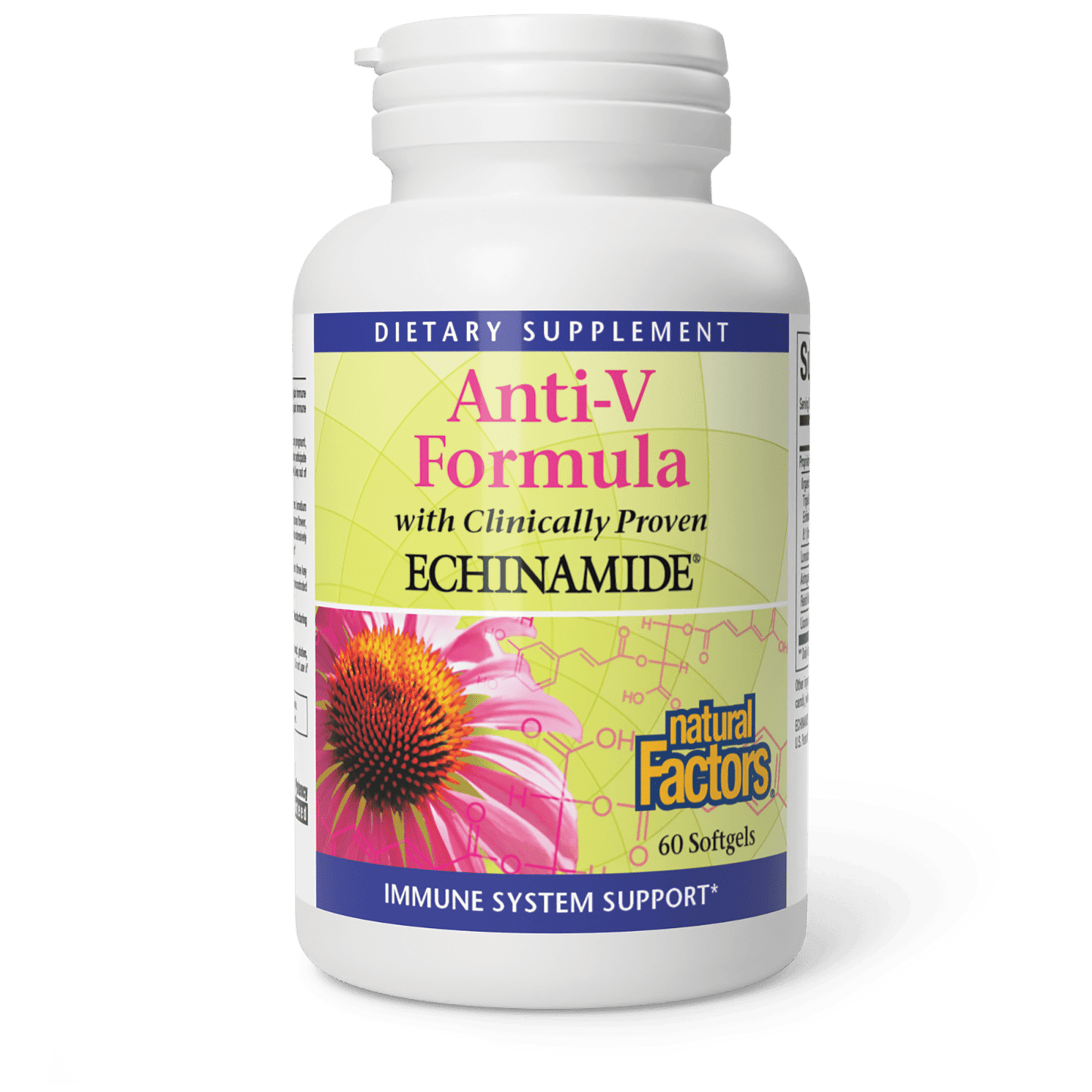 Anti-V Formula with clinically proven ECHINAMIDE® for Natural Factors |variant|hi-res|4700U