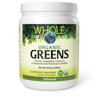 100% Fermented Organic Greens for Whole Earth & Sea® |variant|hi-res|35526U