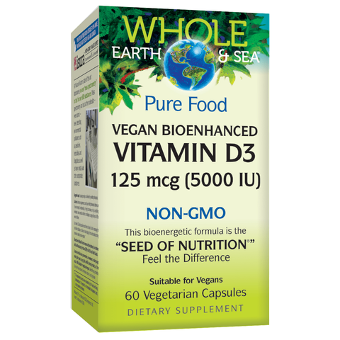 Vegan Bioenhanced Vitamin D3 for Whole Earth & Sea® |variant|hi-res|35516U